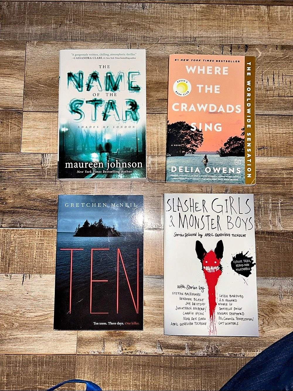 YA mystery and horror Four-Book Set